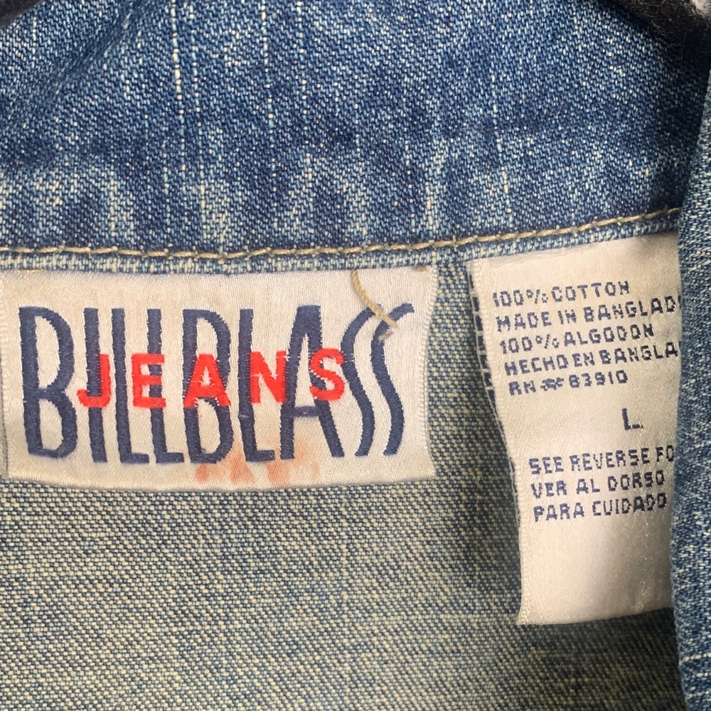 bill blass Medium Blue Denim Jean Jacket - Picture 2 of 16
